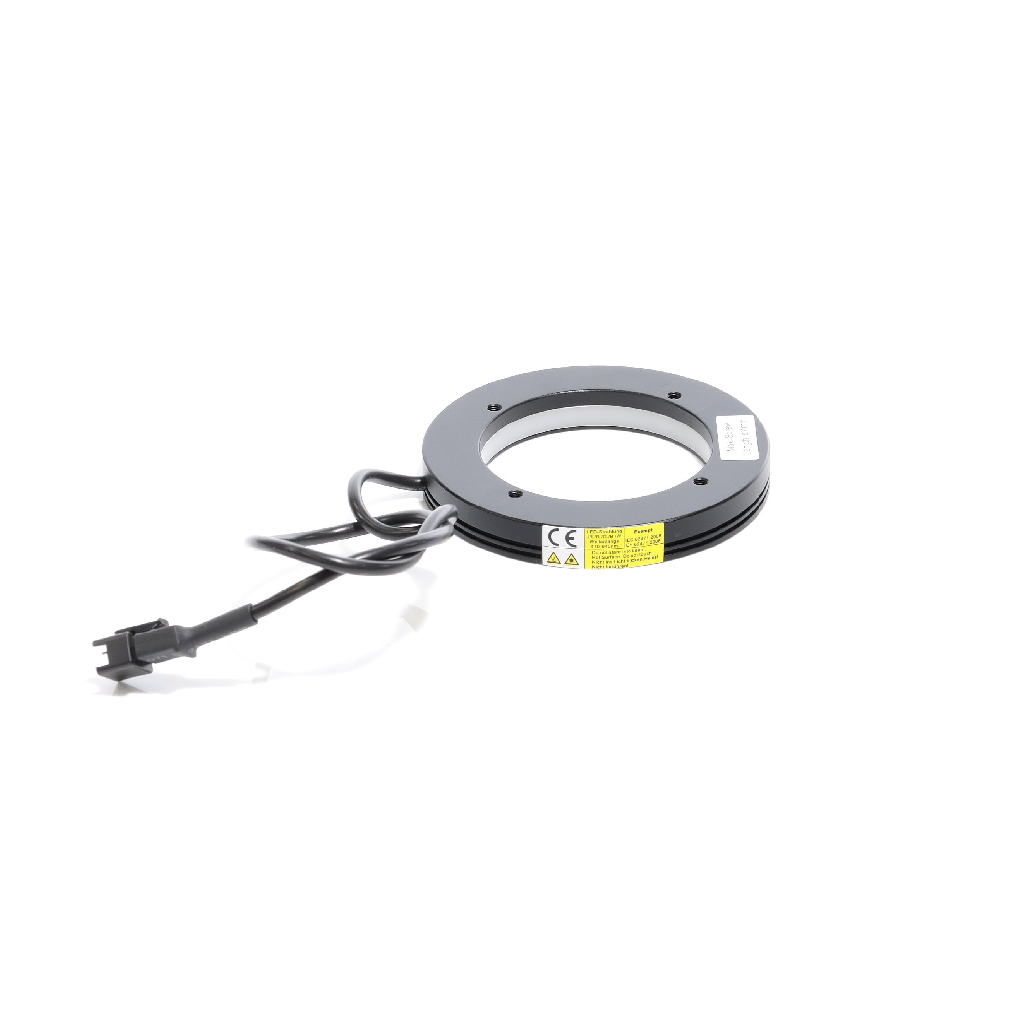 LED-Ringlicht mit niedrigem Winkel FLDR-Si75-LA1-B Neu OVP